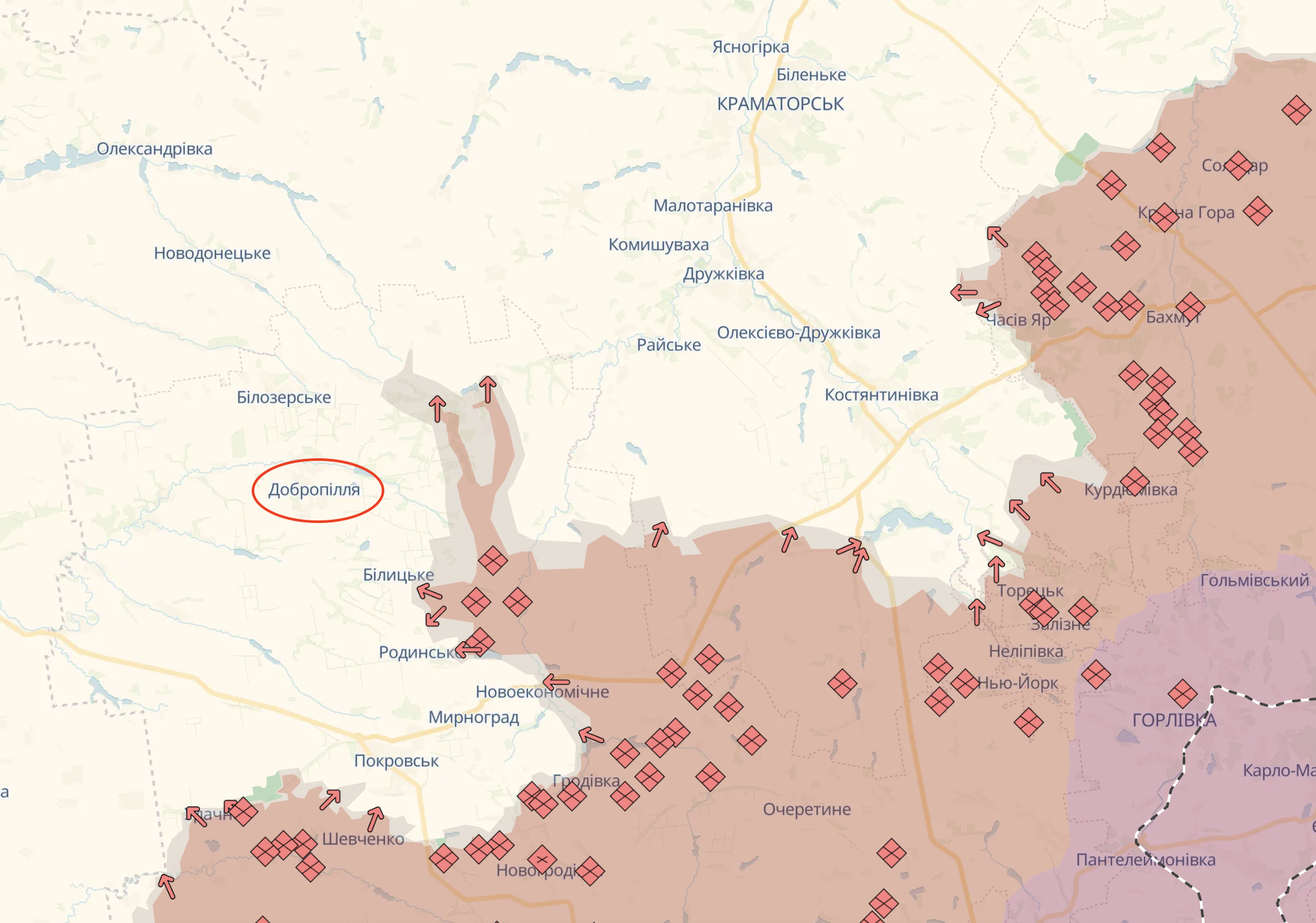 Де знаходиться Добропілля і чим воно важливе: карта та факти